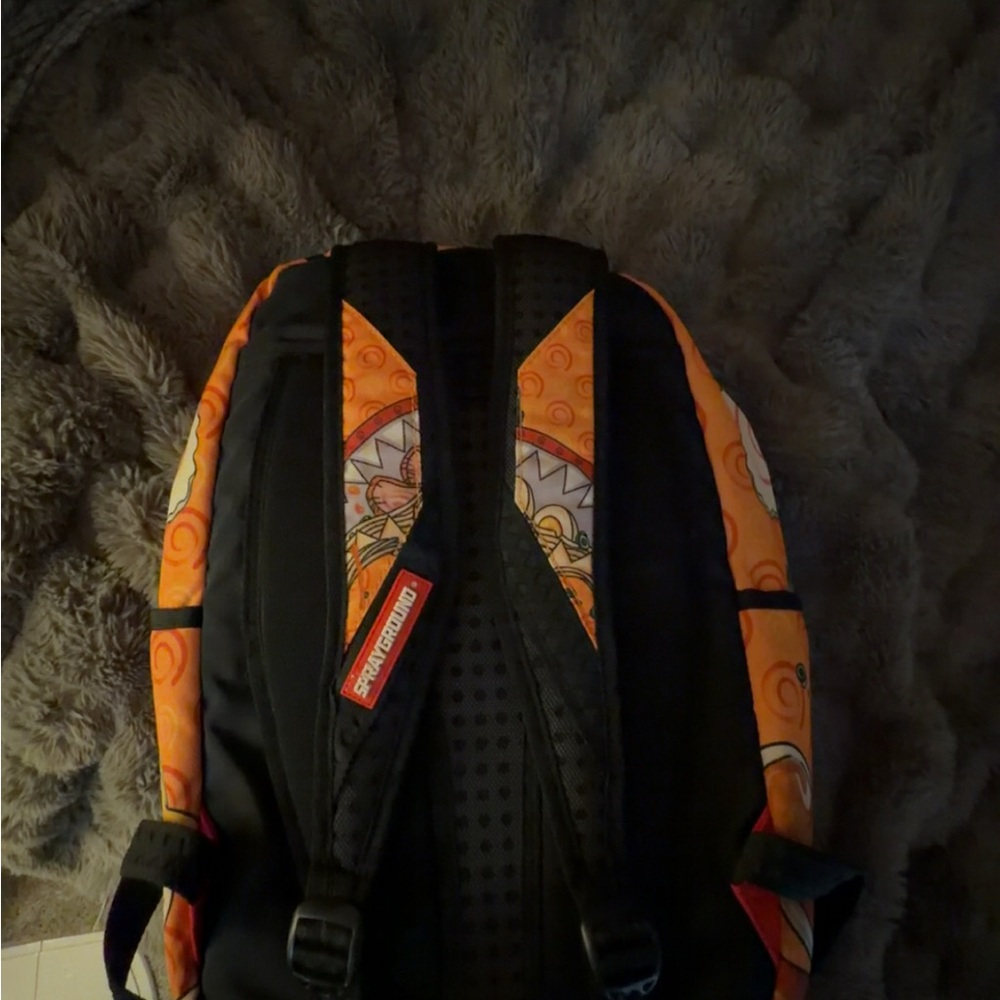Sprayground Orange Naruto Ramen Graphic Backpack - Picture 2 of 6
